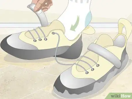 Image titled Stretch Rock Climbing Shoes Step 10