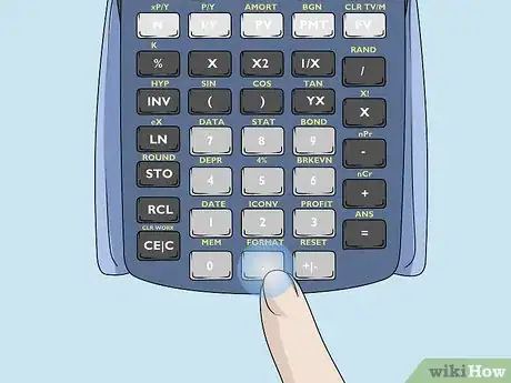 Image titled Set Decimal Places on a TI BA II Plus Calculator Step 3