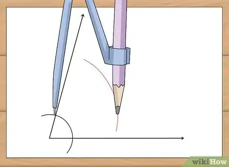 Image titled Construct a Bisector of a Given Angle Step 6