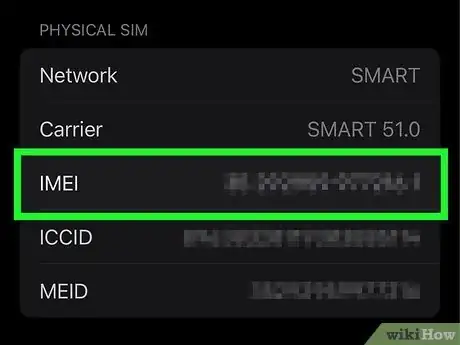 Image titled Check the IMEI Number of an iPhone Step 4