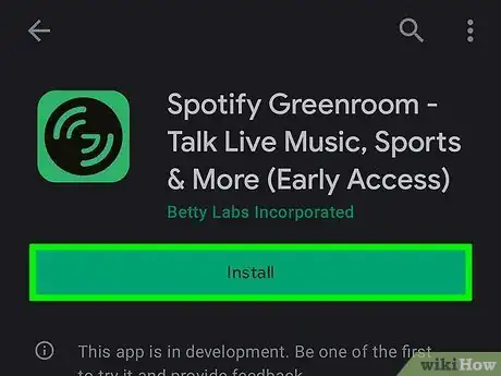 Image titled Use Spotify Greenroom Step 1