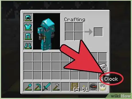 Image titled Make a Clock in Minecraft Step 7