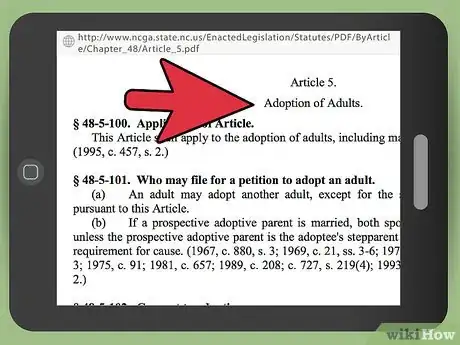 Image titled Adopt an Adult Child in North Carolina Step 3