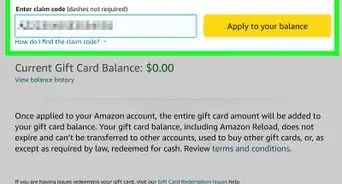Check an Amazon Giftcard Balance