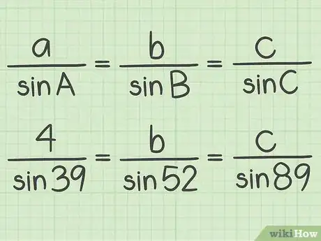 Image titled Use the Laws of Sines and Cosines Step 5