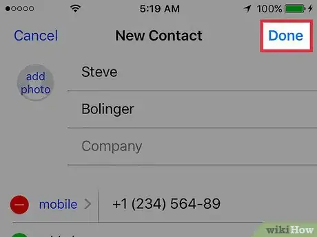 Image titled Set Your Own Contact Info on an iPhone Step 4