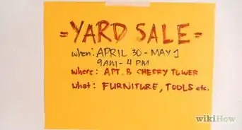 Make Yard Sale Signs