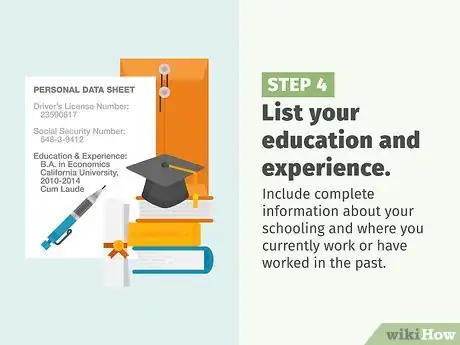 Image titled Make a Personal Data Sheet Step 7