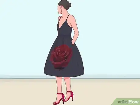 Image titled Wear a Black Dress to a Wedding Step 6