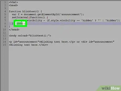 Image titled Make Text Blink in HTML Step 10