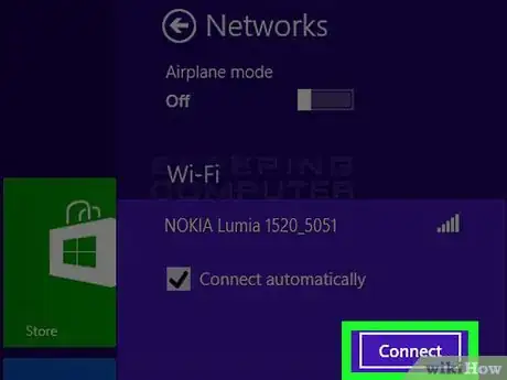 Image titled Connect to WiFi on Windows 8 Step 6