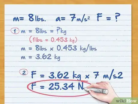 Image titled Calculate Force Step 5