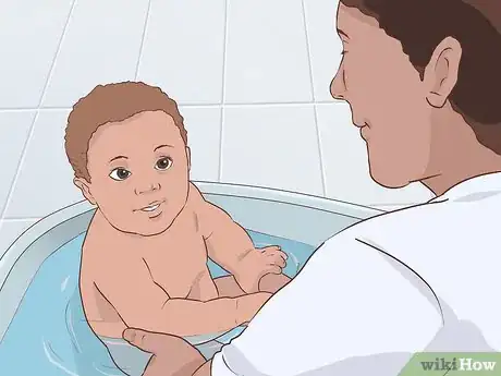 Image titled Introduce a Baby to a Pool Step 1