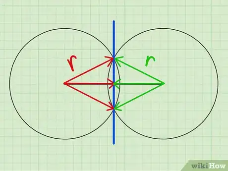 Image titled Bisect a Line With a Compass and Straightedge Step 9