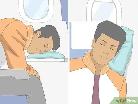 Image titled Be Comfortable on a Long Airplane Trip Step 12