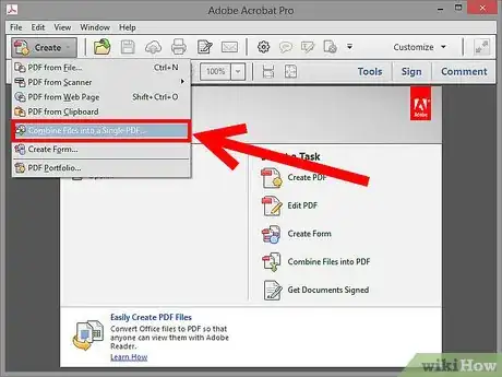 Image titled Convert and Combine Office Documents to One PDF Step 1