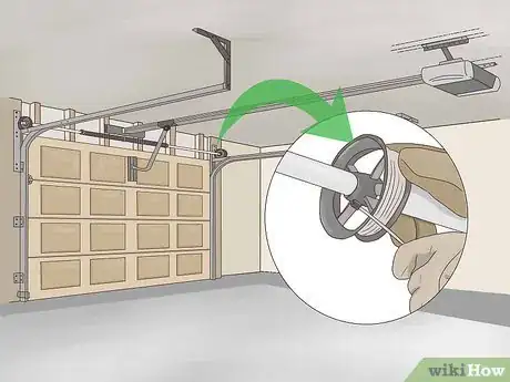 Image titled Fix a Garage Door Spring Step 11