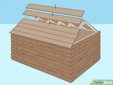 Image titled Build a Miniature Faux Log Cabin Step 12