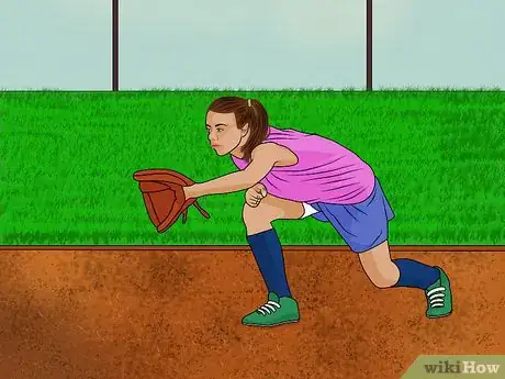 Image titled Catch a Softball Step 2