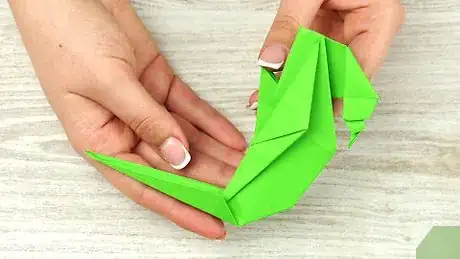 Image titled Fold an Origami Parrot Step 14