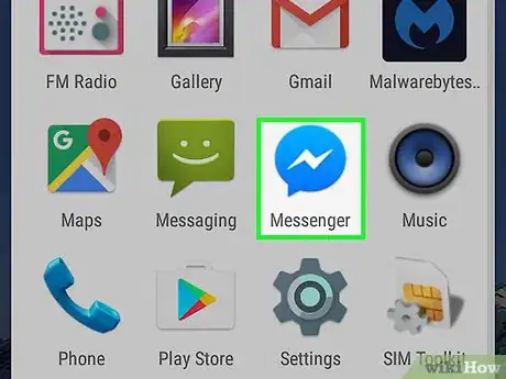 Image titled Use Emoji on Facebook Messenger on Android Step 1