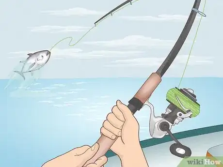 Image titled Use a Fishing Rod Step 13