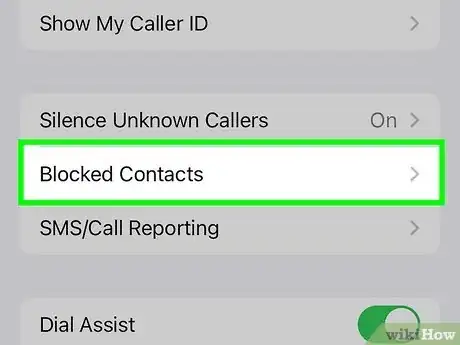 Image titled Block a Number on the iPhone Step 3