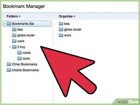 Image titled Organize Chrome Bookmarks Step 5