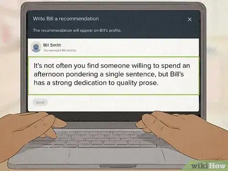 Image titled Write a LinkedIn Recommendation Step 7