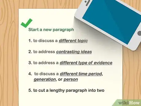 Image titled Start a Paragraph Step 11