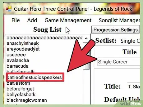 Image titled Add Custom Songs to Guitar Hero 3 PC Step 6