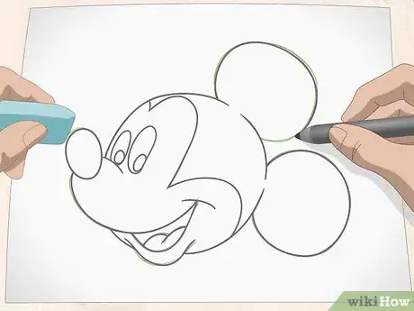 Image titled Draw Mickey Mouse Step 21