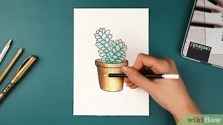 Image titled Make Gold in Color Pencil Step 7
