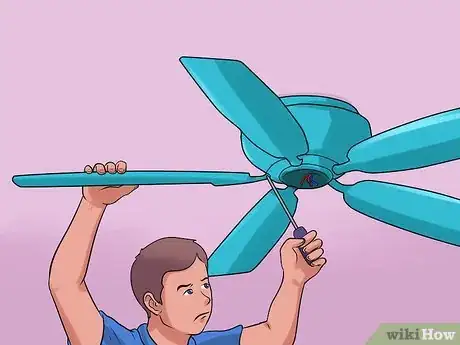 Image titled Take Down or Remove a Ceiling Fan Step 14