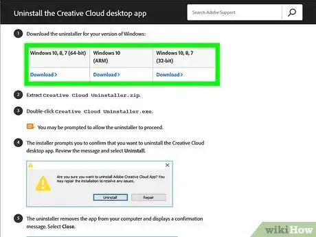 Image titled Uninstall Adobe Creative Suite Step 2