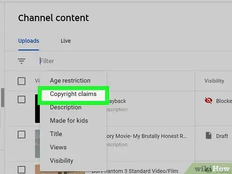 Image titled Check Your YouTube Channel's Copyright Status Step 5