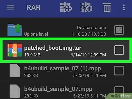 Image titled Open a Tar File on Android Step 5