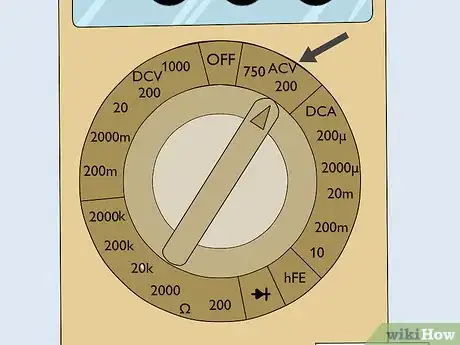 Image titled Test Voltage with a Multimeter Step 2