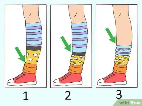 Image titled Wear 80s Style Layered Socks Step 6