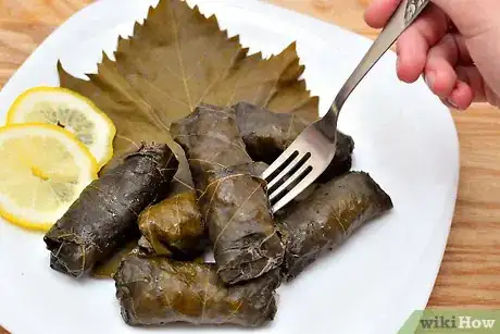 Image titled Make Dolma (Grape Leaves Roll) Step 5