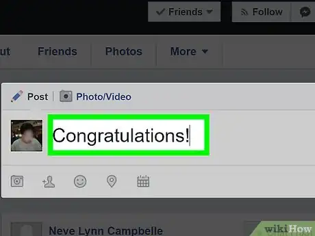 Image titled Post to Someone's Facebook Timeline on a PC or Mac Step 7