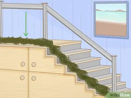 Image titled Hang Garland on Stairs Step 5