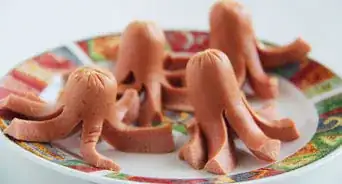 Make a Hot Dog Octopus