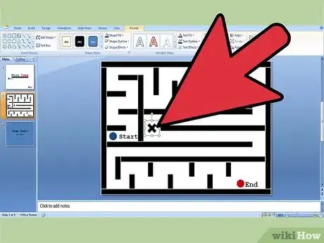 Image titled Create a Maze Game in PowerPoint Step 23
