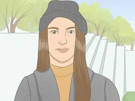 Image titled Wear Your Hair with a Beanie Step 1