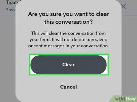 Image titled Clear All Snapchat Conversations Step 6