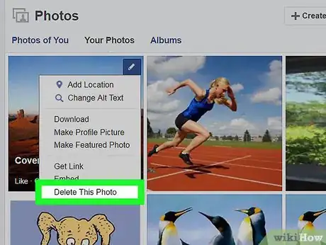 Image titled Delete Multiple Photos on Facebook Step 7