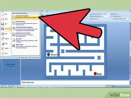 Image titled Create a Maze Game in PowerPoint Step 33