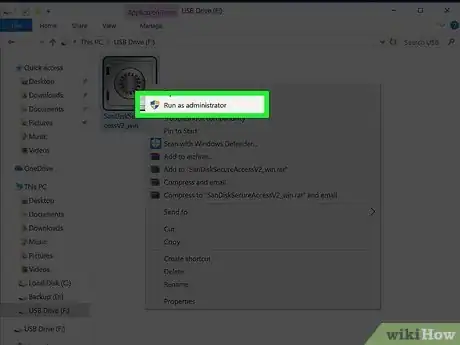 Image titled Protect Files on a Sandisk USB Flash Drive with Sandisk Secureaccess in Windows Step 4