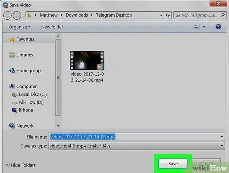 Image titled Save Videos on Telegram on PC or Mac Step 6